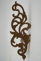 F74016: Pair of ETHAN ALLEN Metal Candle Wall Scon