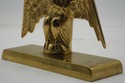 F74066: Pair of VIRGINIA METALCRAFTERS Brass Feder