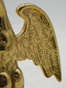 F74066: Pair of VIRGINIA METALCRAFTERS Brass Feder