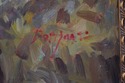 F73938: Large Floral Still Life Oil Painting on Ca