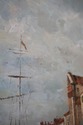 F73935: Z. SITA Artist Signed European Coastal Oil