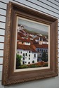 F73934: MAISON Artist Signed Mediterranean Oil Pai