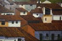 F73934: MAISON Artist Signed Mediterranean Oil Pai