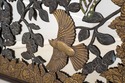 69387: MAITLAND SMITH Bronze Decorative Wall Mirro