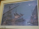 F65048EC: MARITIME HERITAGE New York Framed Lithog