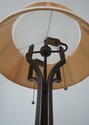 F65002EC: QUOIZEL Bronze Arts & Crafts Floor Lamp