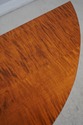 L65004EC: Tiger Maple Primitive Demilune Console T