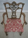 64607EC: Pair HICKORY CHAIR Georgian Style Painted