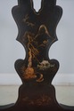 F65094EC: Chinoiserie Decorated Vintage Double Bac