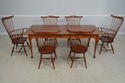 65021EC: Set of 6 Tiger Maple Windsor Dining Room 