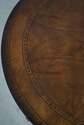 L74087: CENTURY Round Inlaid Mahogany Drum Table