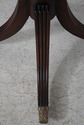 L74087: CENTURY Round Inlaid Mahogany Drum Table