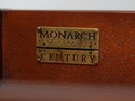 L74087: CENTURY Round Inlaid Mahogany Drum Table