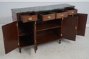 L74071: Vintage Cabinet Made Regency Marble Top Cr