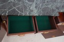 L74071: Vintage Cabinet Made Regency Marble Top Cr