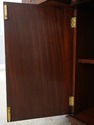 L74071: Vintage Cabinet Made Regency Marble Top Cr