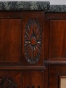 L74071: Vintage Cabinet Made Regency Marble Top Cr