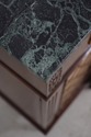 L74071: Vintage Cabinet Made Regency Marble Top Cr