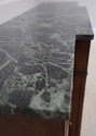 L74071: Vintage Cabinet Made Regency Marble Top Cr
