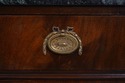 L74071: Vintage Cabinet Made Regency Marble Top Cr