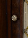 L74071: Vintage Cabinet Made Regency Marble Top Cr