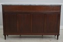 L74071: Vintage Cabinet Made Regency Marble Top Cr