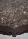 74082: HENKEL HARRIS Claw Foot Mahogany Marble Top