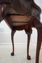 74082: HENKEL HARRIS Claw Foot Mahogany Marble Top