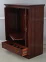 74012: ETHAN ALLEN Georgian Court Cherry TV Entert