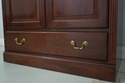 74012: ETHAN ALLEN Georgian Court Cherry TV Entert