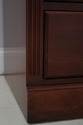 74012: ETHAN ALLEN Georgian Court Cherry TV Entert