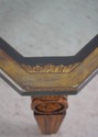 L73917: Stunning Vintage Neoclassical Glass Top Co