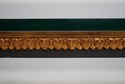 L73917: Stunning Vintage Neoclassical Glass Top Co