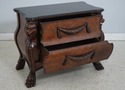 L74068: Regency Style Marble Top Lion Head Chest
