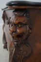 L74068: Regency Style Marble Top Lion Head Chest