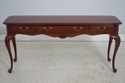 74010: ETHAN ALLEN Georgian Court Cherry Sofa Tabl