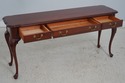 74010: ETHAN ALLEN Georgian Court Cherry Sofa Tabl