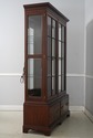 74080: HENKEL HARRIS Model 2302 Mahogany Curio Cab