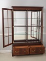 74080: HENKEL HARRIS Model 2302 Mahogany Curio Cab