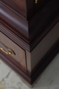 74080: HENKEL HARRIS Model 2302 Mahogany Curio Cab