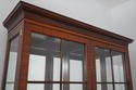 74080: HENKEL HARRIS Model 2302 Mahogany Curio Cab