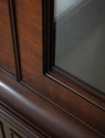 74080: HENKEL HARRIS Model 2302 Mahogany Curio Cab