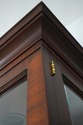 74080: HENKEL HARRIS Model 2302 Mahogany Curio Cab