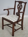 L74041: Set of 6 HENKEL HARRIS Mahogany Dining Cha