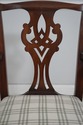 L74041: Set of 6 HENKEL HARRIS Mahogany Dining Cha