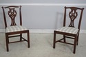 L74041: Set of 6 HENKEL HARRIS Mahogany Dining Cha