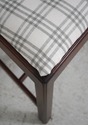 L74041: Set of 6 HENKEL HARRIS Mahogany Dining Cha