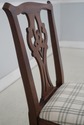 L74041: Set of 6 HENKEL HARRIS Mahogany Dining Cha