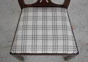 L74041: Set of 6 HENKEL HARRIS Mahogany Dining Cha