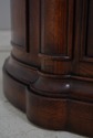 74074: Pair HENREDON Marble Top Oversize Nightstan